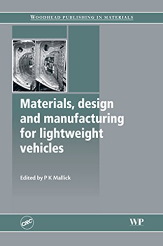 Materials, Design and Manufacturing for Lightweight Vehicles (Woodhead Publishing in Materials)