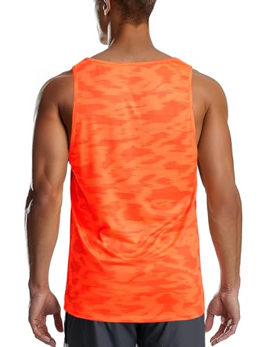 Zengjo Mens Tank Tops Workout Sleeveless Shirts Quick Dry Running Gym Mesh Muscle Tanks3