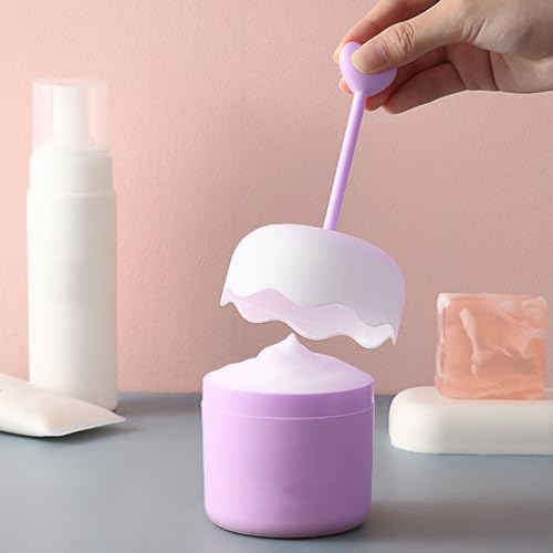 Facial Cleanser Foam Maker Cup, Portable Foaming Device for Home and Travel Use, Compatible with Most Cleansers - Image 3