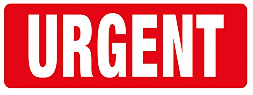 Urgent Stickers 89 Mm X 32 Mm 1 000 Pre | Desertcart South Africa