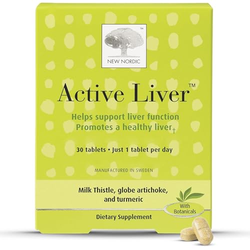 NEW NORDIC Active Liver 30-Day Supply, Daily Liver...