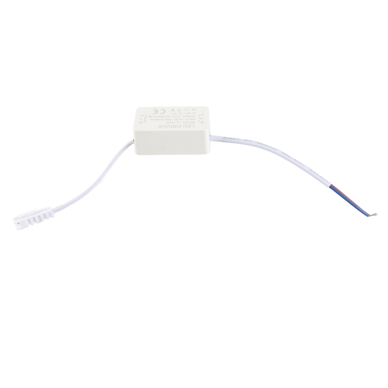 LED Driver, Compact and Efficient Power Supply for 4-7X1W LED Bulbs, DIY Installation for Lighting Projects, ABS Size