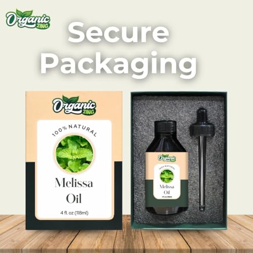 Image of Organic Zing Melissa (Melissa Officinalis) Oil | Pure & Natural Essential Oil - 118ml /3.99fl oz