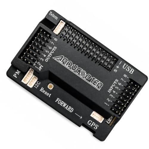 Image of Robocraze APM 2.8 Flight Controller with Built-In Compass | Arduino Compatible Drone Autopilot | MPU6000 Accelerometer & Gyro | Data Logging | UAV Controller for RC Aircraft