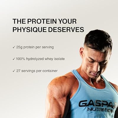 Gaspari Nutrition Proven Whey, 100% Hydrolyzed Whey Isolate, High Protein, Lactose Free, Low Carbohydrate and Low Sugar (4lb, Strawberries & Cream)