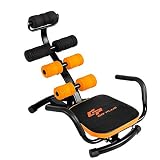 GOPLUS Bauchtrainer, Bauchmuskeltrainer mit 3-Fach Verstellbarer Rückenlehne, Trainingsbank mit Gepolstertem Sitz, für Bauchmuskeltraining & Ganzkörpertraining für Zuhause & Fitness-Studio