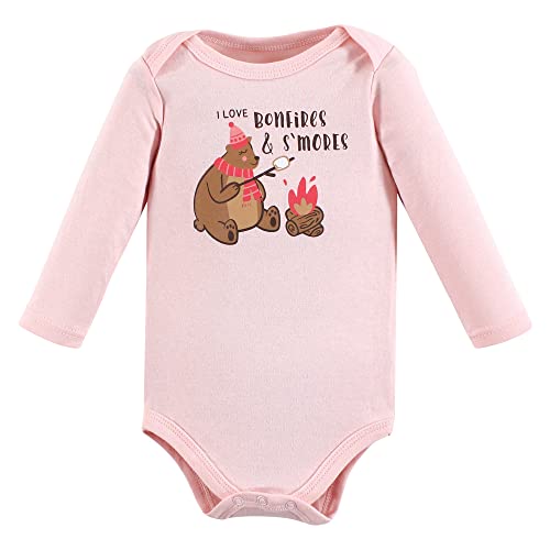 Hudson Baby Cotton Long-Sleeve Animal Bodysuits #TOP11