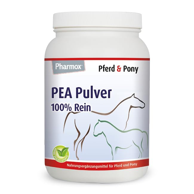 Pferd & Pony PEA (Palmitoylethanolamid) - Pulver - 100% Rein - Hochdosiert - Frei von Zusatzstoffen