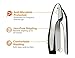 Bostitch Office Premium Executive Metal Desktop Stapler, Stand-Up Design, 20 Sheet Capacity, Staple Supply Indicator, Chrome