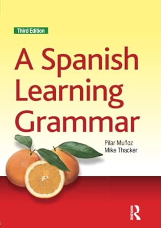 A Spanish Learning Grammar 3rd Edition-Wow! eBook