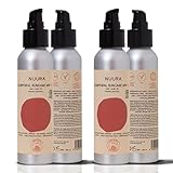 NUURA Crema Solar Mineral 50 FPS - Emulsión Corporal 125 ml - Protector Solar Mineral para Toda la Familia - Ideal para Viaje [Pack de 2]