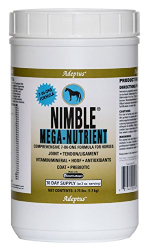 Adeptus Nutrition Nimble Mega Nutrient EQ Joint Supplements, 3.75 lb./5 x 5 x 9