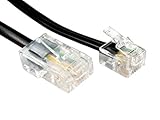 Rhinocables Netzwerkkabel RJ11 auf RJ45 Ethernet Modem Daten Telefon
