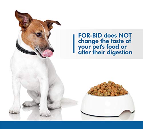 For-Bid For Dogs And Cats | Stool Eating & Coprophagia Deterrent | Dog & Cat Food Powder Additive To Prevent Dogs From Eating Poop | Safe For Your Pets | Vet Recommended Formula For Anti-Coprophagia #TOP5