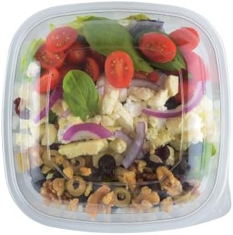 Fineline Settings Dome Lid For Medium Square Bowls Pet,Clear,300/Cs (75/4)