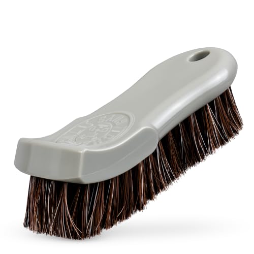 Chemical Guys, Long Bristle Horsehair Leather Cleaning Brush for Interiors