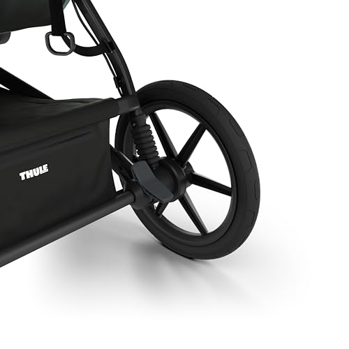 Image of Thule Urban Glide 3 Single Child All-Terrain Stroller, Lightweight, Air-Filled Tires & Suspension, Integrated Hand Brake | jogging-strollers