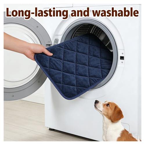 Coussins chauffants lavables pour animaux marron taille M - 7