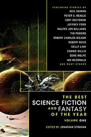 Book cover The Best Science Fiction and Fantasy of the Year Volume 1