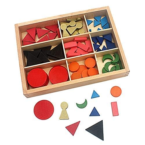 Danni Montessori Basic Wood Grammar Symbols with Box Early Childhood