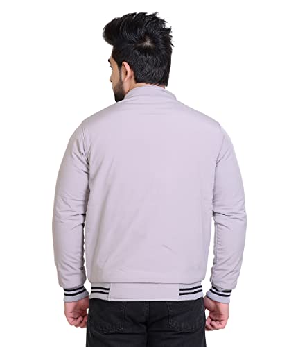 Image of Brazo Embrace both warmth and style Men's Solid Winter Wear Jacket - Stay fashionable and cozy in this must-have outerwear piece for the winter season.