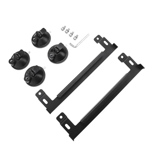Support à ventouse pour mini antenne parabolique en ABS avec 4 ventouses - 5