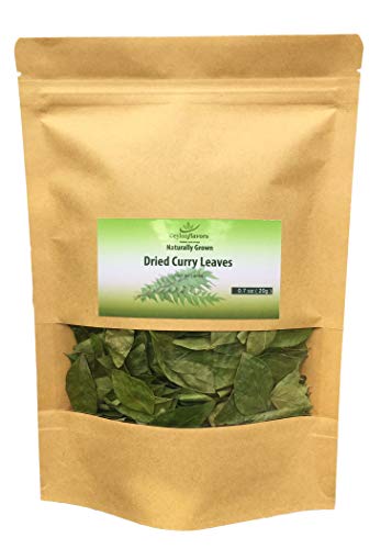 Naturally Grown Curry Leaves Whole Air Dried 0.7 oz