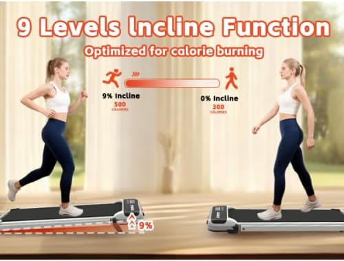 Caminadora Walking Pad 3 en 1 para Escritorio, Plegable, 2.5HP miniatura 8