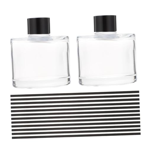 Botellas de Difusor de Aromaterapia de Vidrio con Palitos