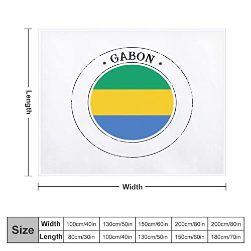 Couverture de lit en flanelle Gabon pour vos soirées cocooning sur le canapé - 3