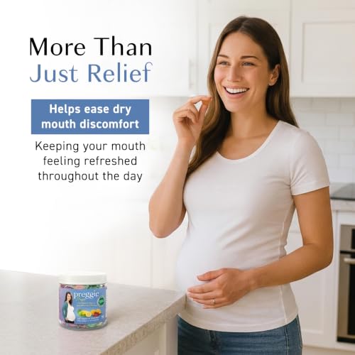 Image of Three Lollies Preggie Drops Pregnancy Nausea Lozenges with Essential Oils & Fruit Extracts, Morning Queasiness Lozenges for Pregnant Women, Natural Sour Drops Variety Pack, 32 Count