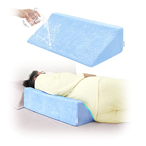 Wedge Pillow for Side Sleeping with Waterproof Cover