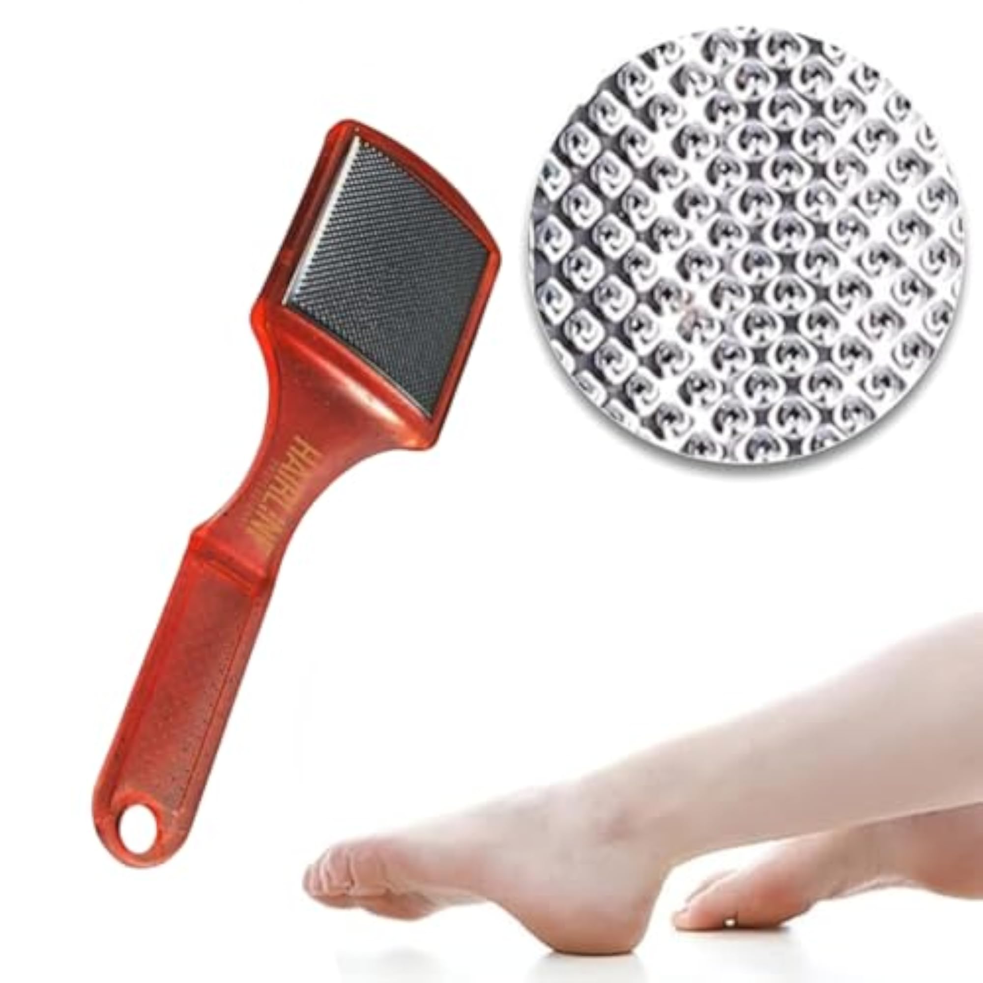 Professional Stainless Steel Foot Scraper Exfoliator for Callus Removal
