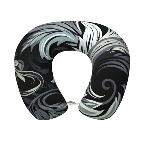 Almohada de viaje espuma memory talla única negra miniatura 1