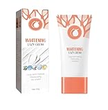 Whitening Creme & Orange Peeling Gel - Aufhellte Gesichtspflege mit natürlichen...