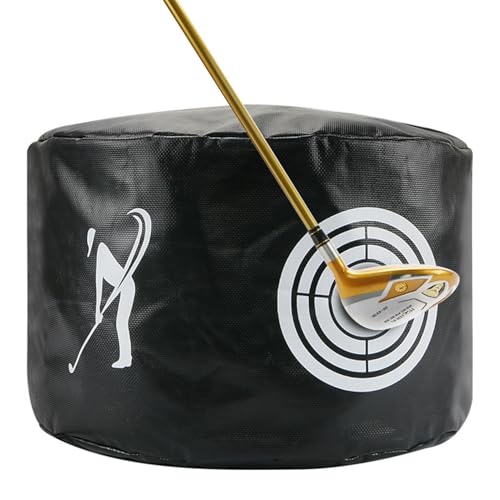 Generisch Training Smash Bag Golf Swing Strike Trainer Waterproof Durable Strength Practice Aid Player Accuracy Booster Powerful Hit Cushion | for Indoor Outdoor Game Exercise Performance Improvement