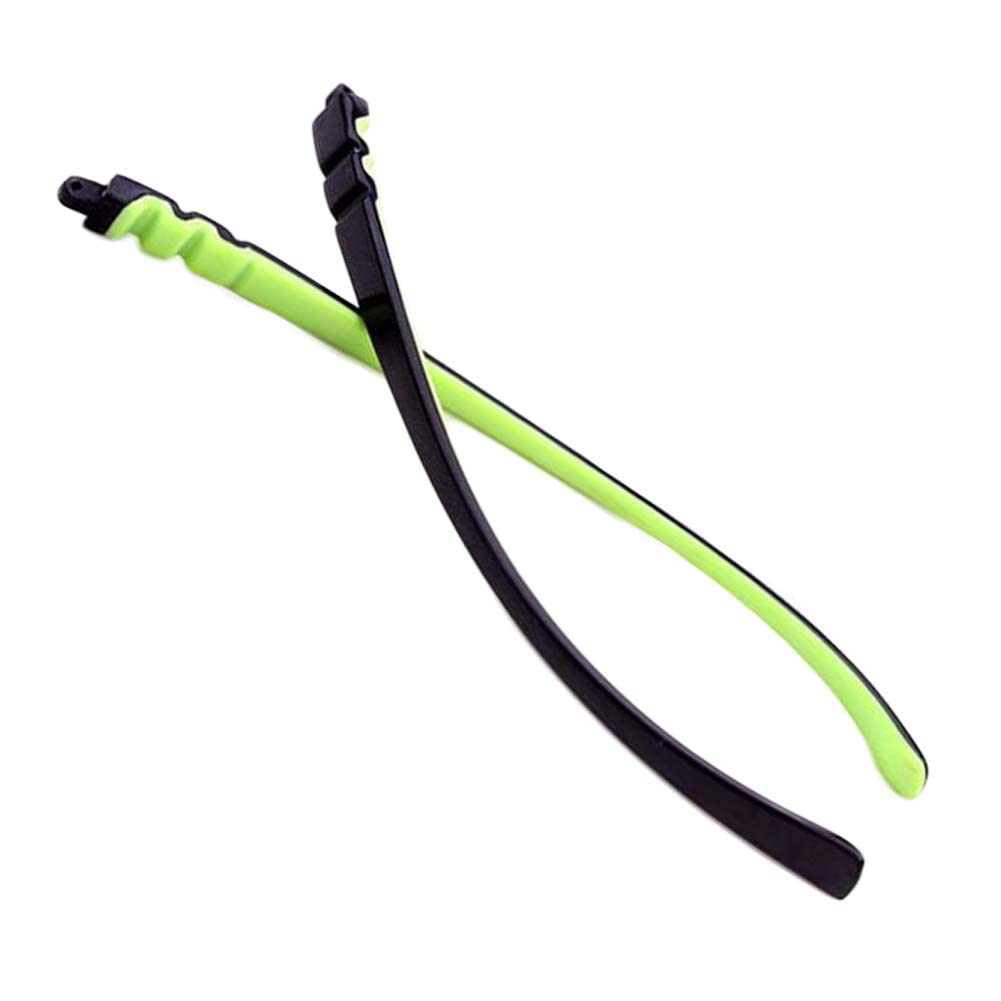 1 Paar Silikon-Brillenbügel for Kinder, Zubehör, Ersatzbügel for Brillen, universelle Reparaturteile, Grün