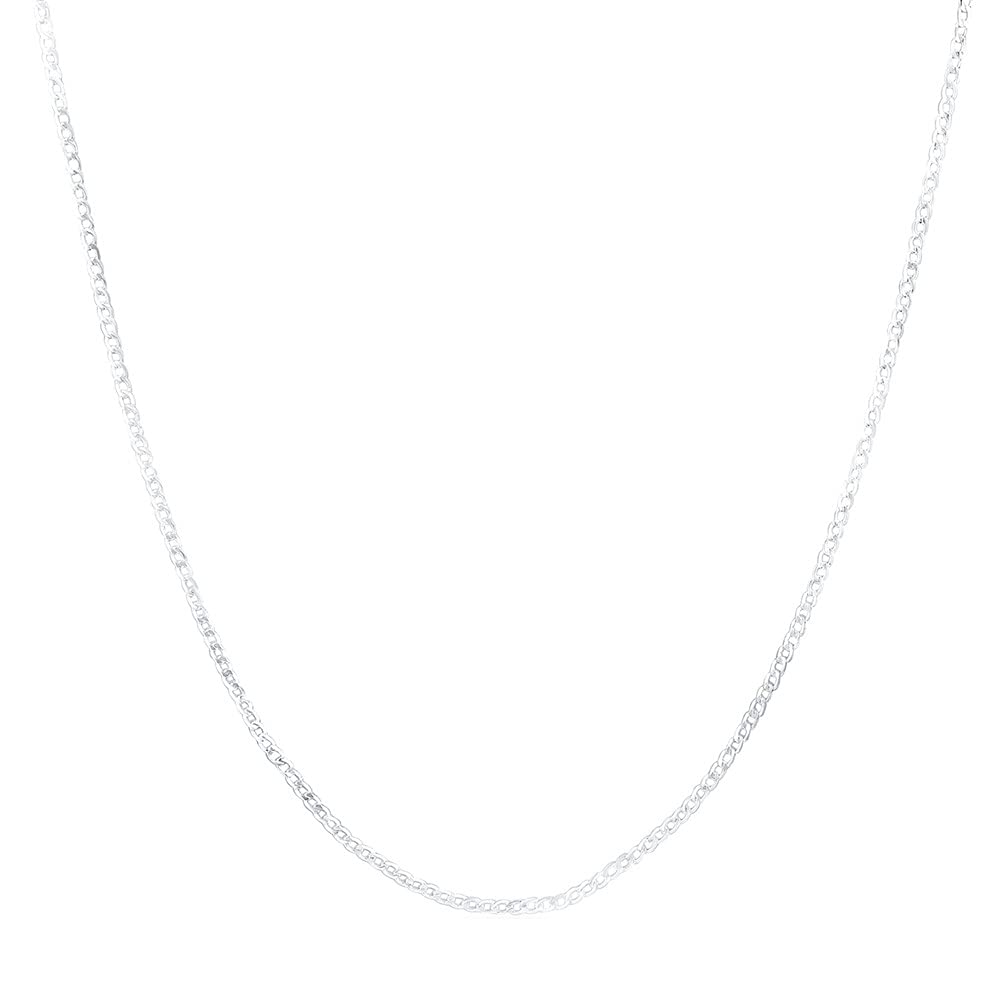 Collier chaîne latérale 2mm de fabrication soignée, bijou durable de 16 à 30 pouces - 5