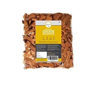 Chewers Oven Baked Real Chicken Dog Biscuits, Chicken Flavour, Dog Treat 1 Kg