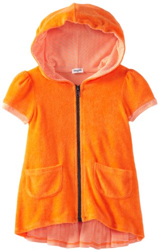 Sweat à capuche à volants style océan pour les sorties et jeux de votre fillette