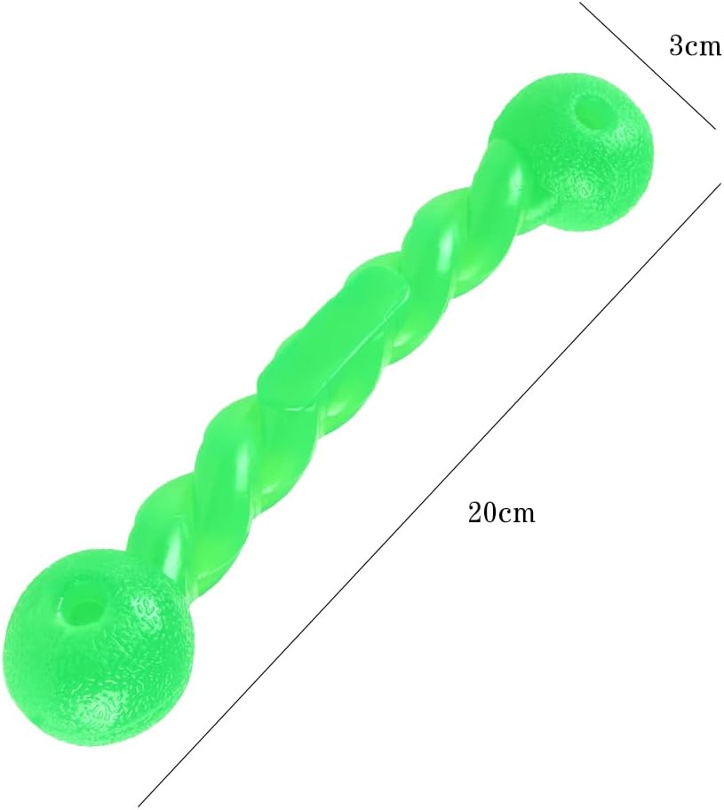 Euliber 2 PCS Doggy Durable Chew Toy Durable Dog Chew Toy Dental Care A Chew Stick for Teething Puppies Washable Flexible Floating Swimming Pool Dog Toy (Medium) - Image 3