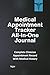 Medical Appointment Tracker All-In-One Journal: Complete Clinician Appointment Record With Medical History  blue green