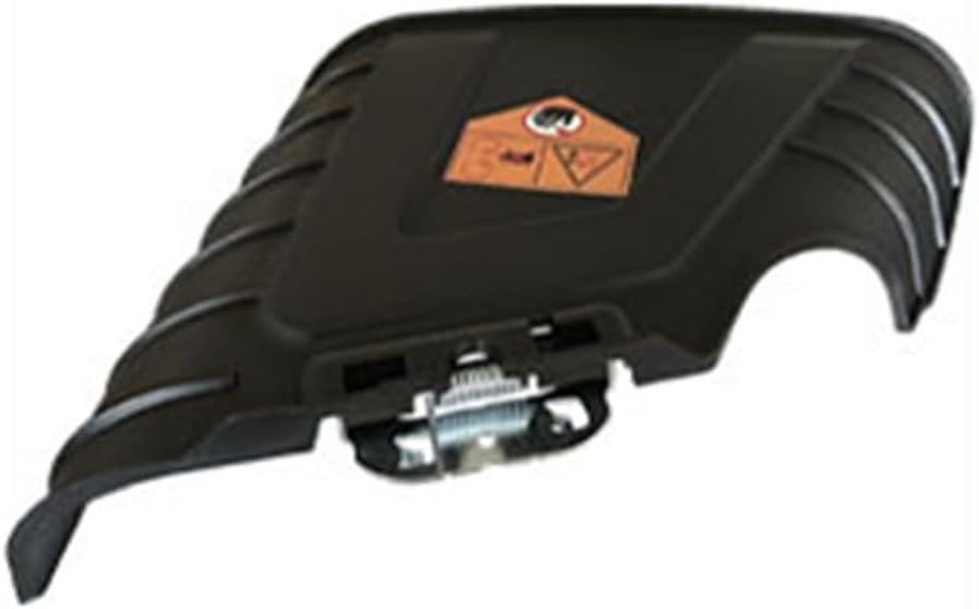 Lawn Mower Discharge Chute Assembly 631-04354 631-04354C, Plastic Grass Deflector Replacement Part for Cadet and For Troy- Models, Black Unloading Guide