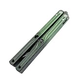 WARHERO Aluminium Alloy Integral Channel Handle, Handle Practice Tools,Integrated Forging,Balance and Inertia (Green)