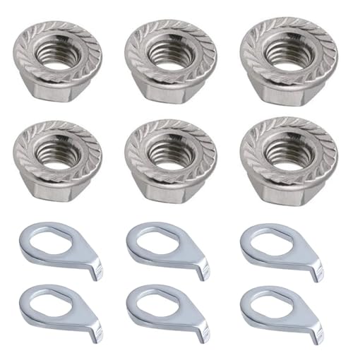 Bicycle Parts 60pcs Hub Motor Lock Nut with Safety Washer