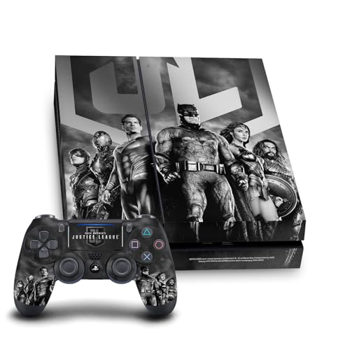 Skin PS4 Justice League autocollant vinyle anti-rayures pour console et manette DualShock