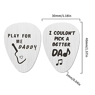 2pcs Médiator de Guitare Plectre Remplacement Guitare Basse Médiator avec Mots Anglais en Acier Inoxydable Guitare… - Les Beatles, Paul McCartney, John Lennon, RIngo Starr, George Harrison 2pcs Médiator de Guitare Plectre Remplacement Guitare Basse Médiator avec Mots Anglais en Acier Inoxydable Guitare… – Image 4