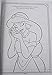 Jasmine & Aladdin Gigantic 200 Page Coloring Book with Stand-Up Characters on Back