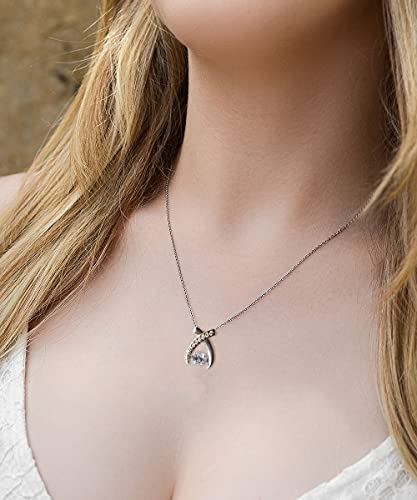 Bonus Mom Gift From Bride, Step Mother Gift On Wedding Day, Step Mom Wedding Gift, Stepmother Of The Bride Gift, Gift For Mom, Thank You Gift - Wishbone Dancing Necklace #TOP3
