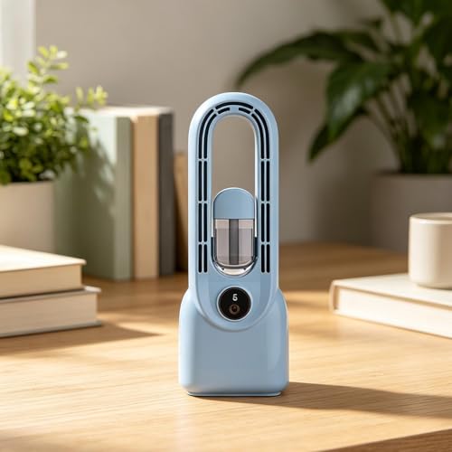 Ventilateur portable de table silencieux pour bureau et maison